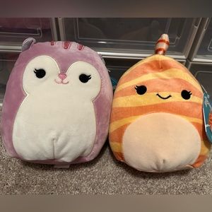 Lucienne and Allina Squishmallows